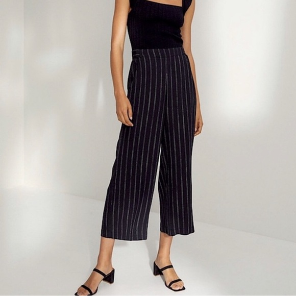 Wilfred Faun Striped Wide Leg Pant. Size XS - Picture 2 of 11